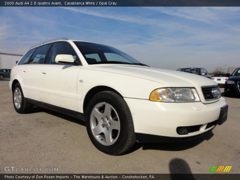  2000 A4 2.8 quattro Avant Casablanca White