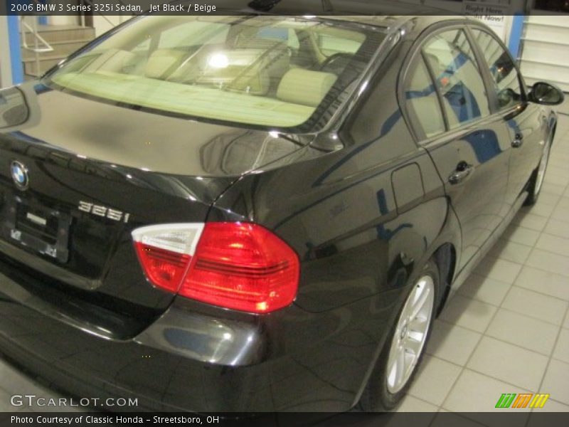 Jet Black / Beige 2006 BMW 3 Series 325i Sedan
