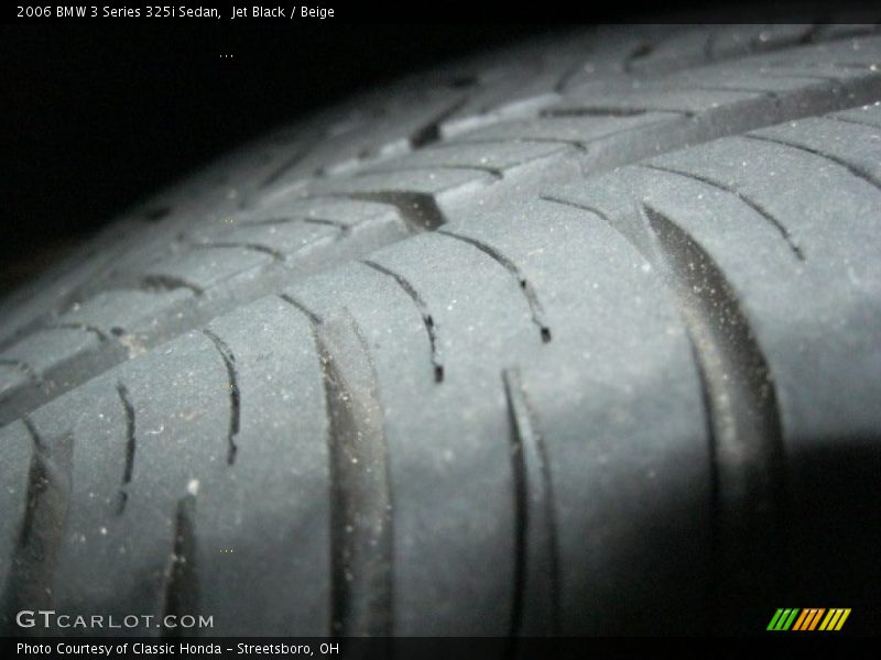 Jet Black / Beige 2006 BMW 3 Series 325i Sedan