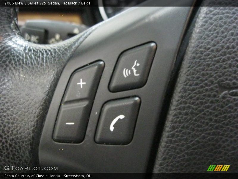 Jet Black / Beige 2006 BMW 3 Series 325i Sedan