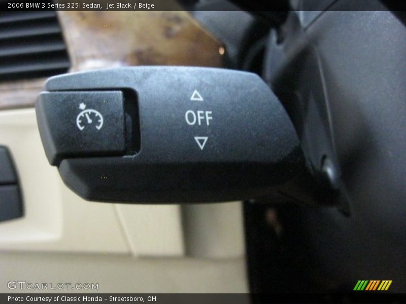Jet Black / Beige 2006 BMW 3 Series 325i Sedan