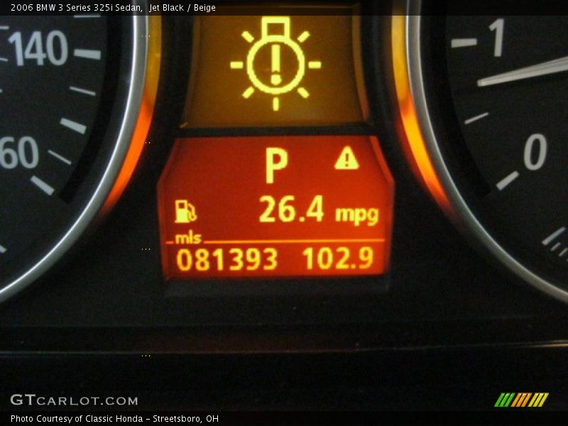 Jet Black / Beige 2006 BMW 3 Series 325i Sedan