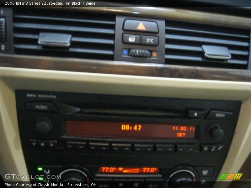 Jet Black / Beige 2006 BMW 3 Series 325i Sedan