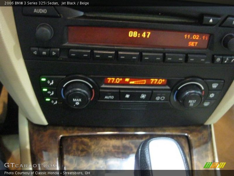 Jet Black / Beige 2006 BMW 3 Series 325i Sedan