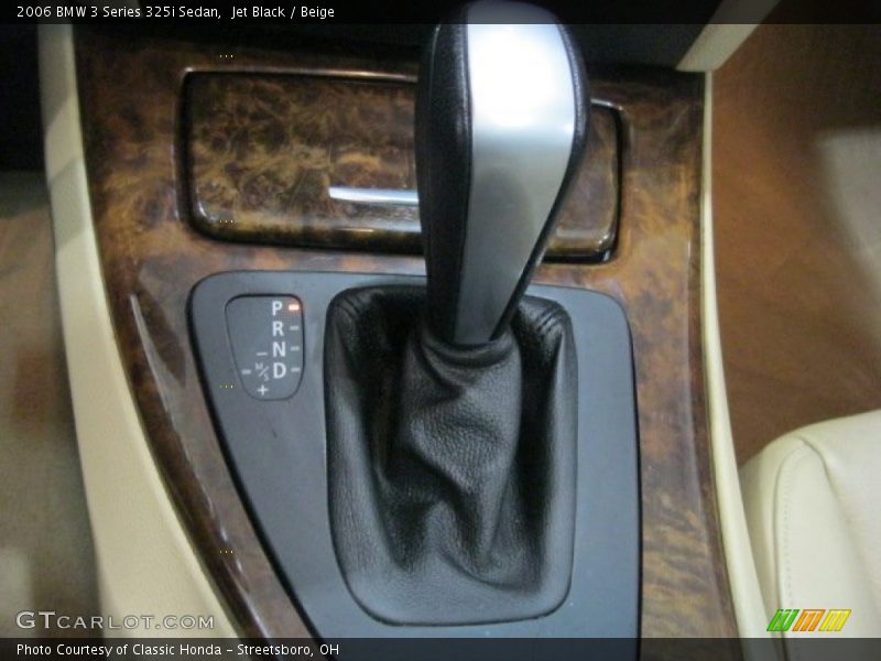 Jet Black / Beige 2006 BMW 3 Series 325i Sedan