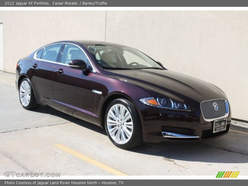 Front 3/4 View of 2012 XF Portfolio