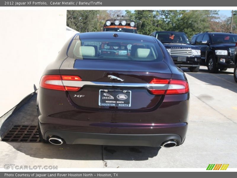 Caviar Metallic / Barley/Truffle 2012 Jaguar XF Portfolio
