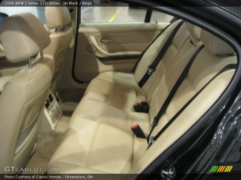 Jet Black / Beige 2006 BMW 3 Series 325i Sedan
