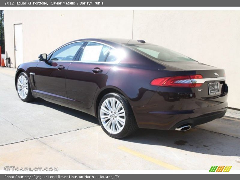 Caviar Metallic / Barley/Truffle 2012 Jaguar XF Portfolio