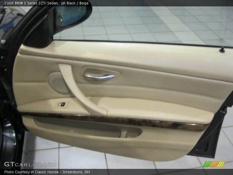 Jet Black / Beige 2006 BMW 3 Series 325i Sedan