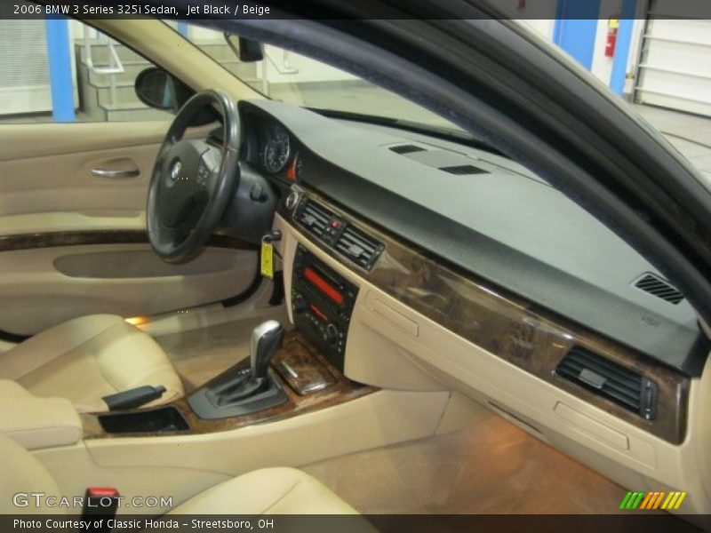 Jet Black / Beige 2006 BMW 3 Series 325i Sedan