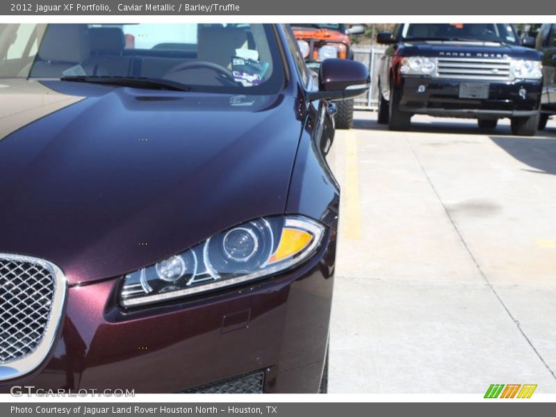 Caviar Metallic / Barley/Truffle 2012 Jaguar XF Portfolio