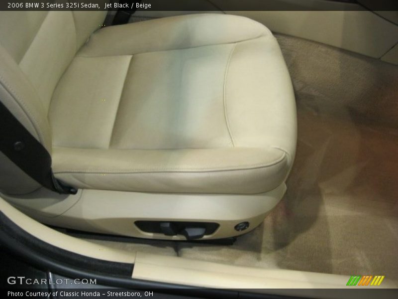 Jet Black / Beige 2006 BMW 3 Series 325i Sedan