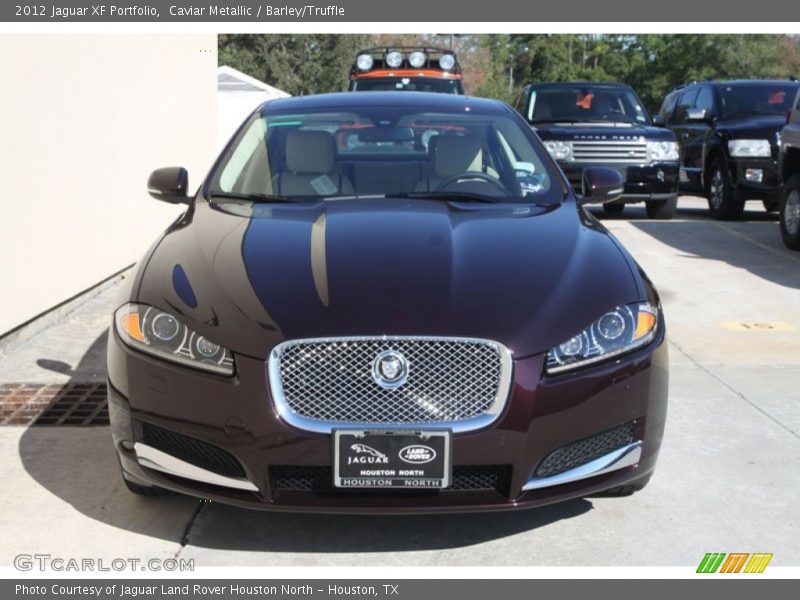 Caviar Metallic / Barley/Truffle 2012 Jaguar XF Portfolio