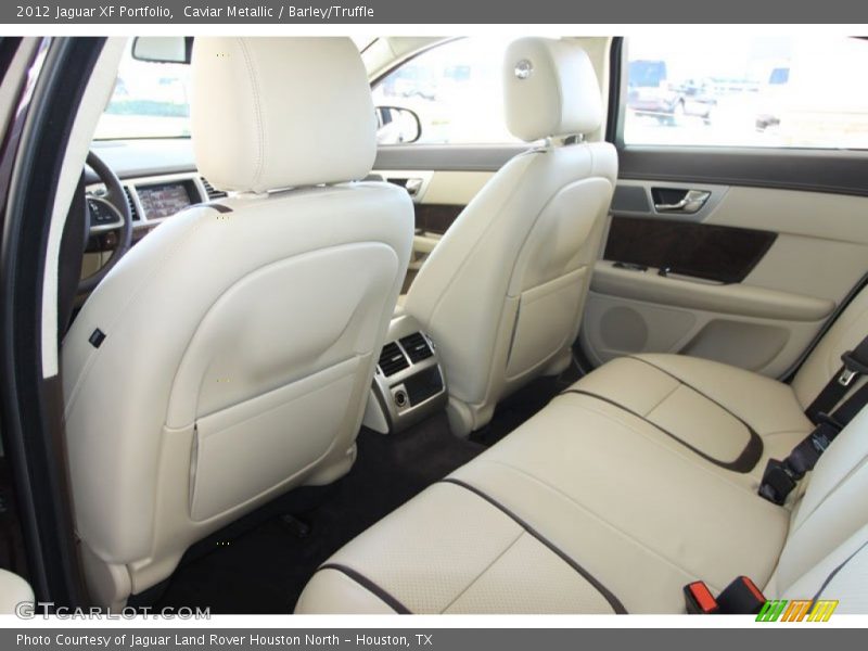  2012 XF Portfolio Barley/Truffle Interior