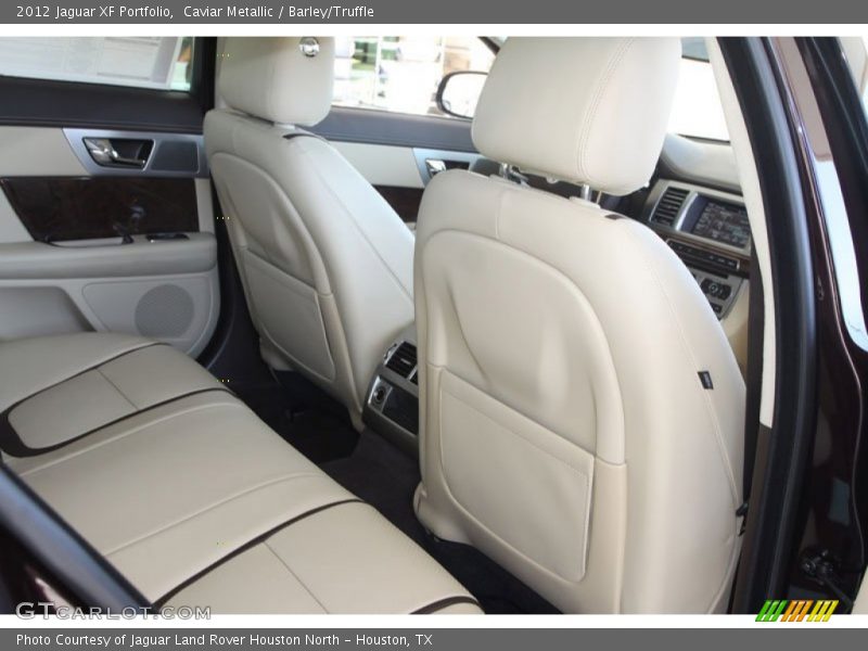  2012 XF Portfolio Barley/Truffle Interior