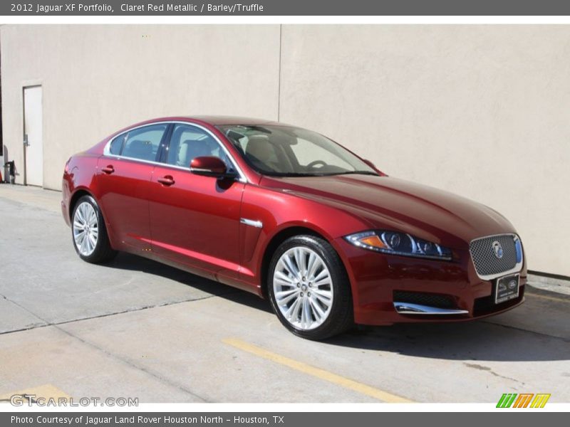 Front 3/4 View of 2012 XF Portfolio