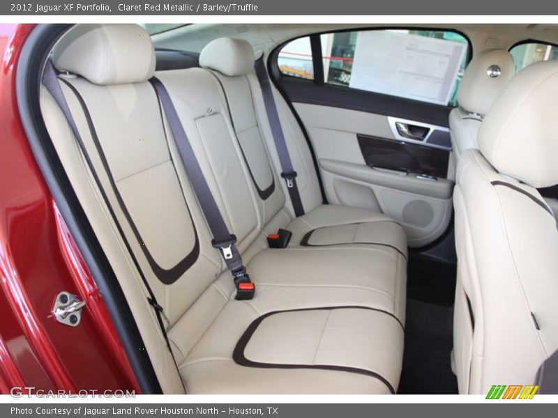  2012 XF Portfolio Barley/Truffle Interior