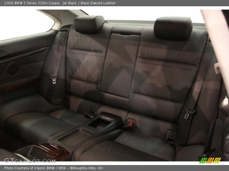 Jet Black / Black Dakota Leather 2009 BMW 3 Series 328xi Coupe