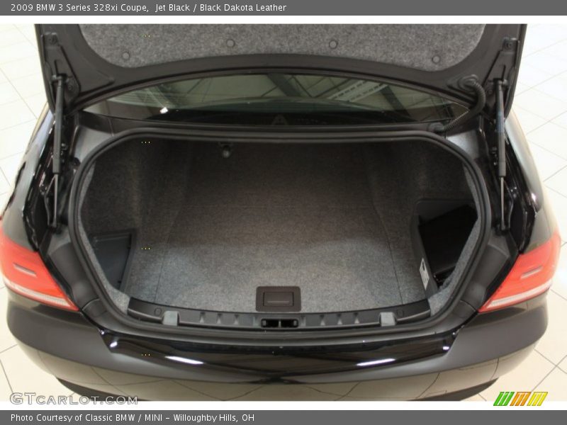 Jet Black / Black Dakota Leather 2009 BMW 3 Series 328xi Coupe