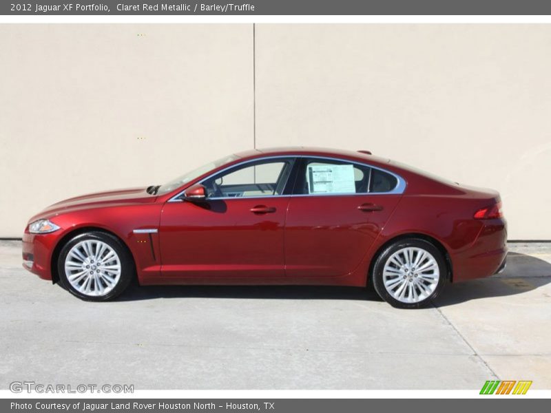  2012 XF Portfolio Claret Red Metallic