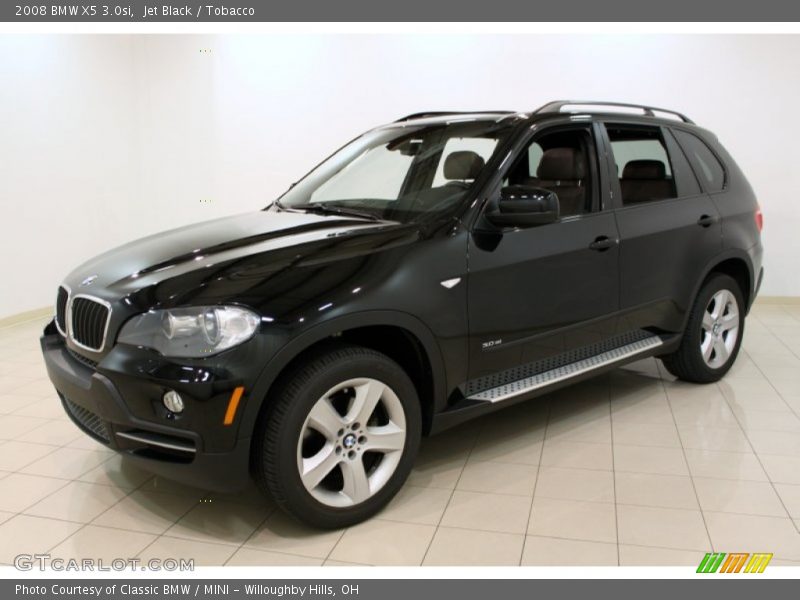 Jet Black / Tobacco 2008 BMW X5 3.0si