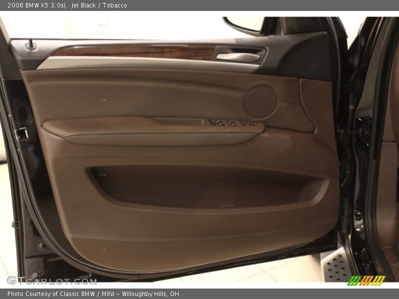 Jet Black / Tobacco 2008 BMW X5 3.0si
