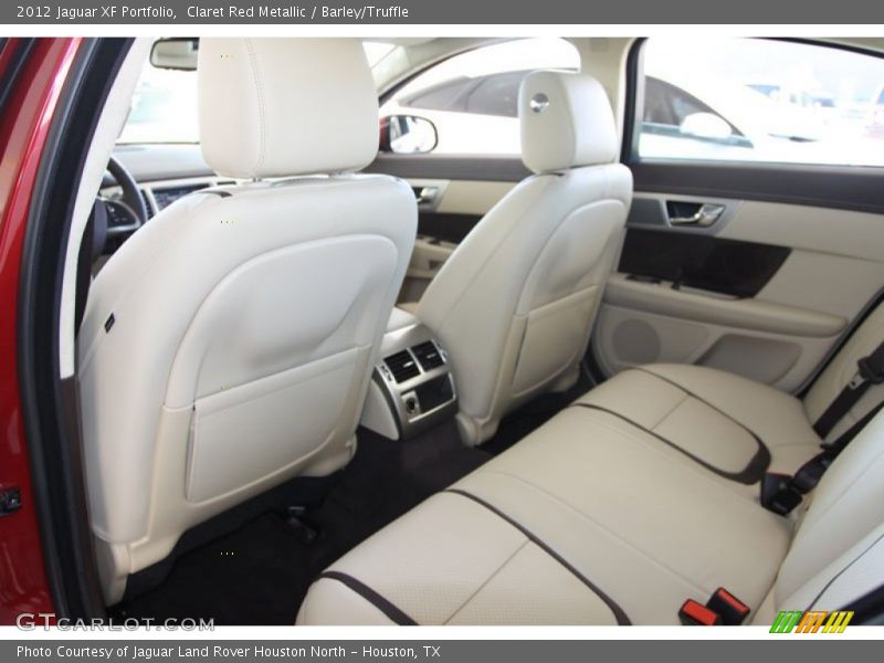  2012 XF Portfolio Barley/Truffle Interior