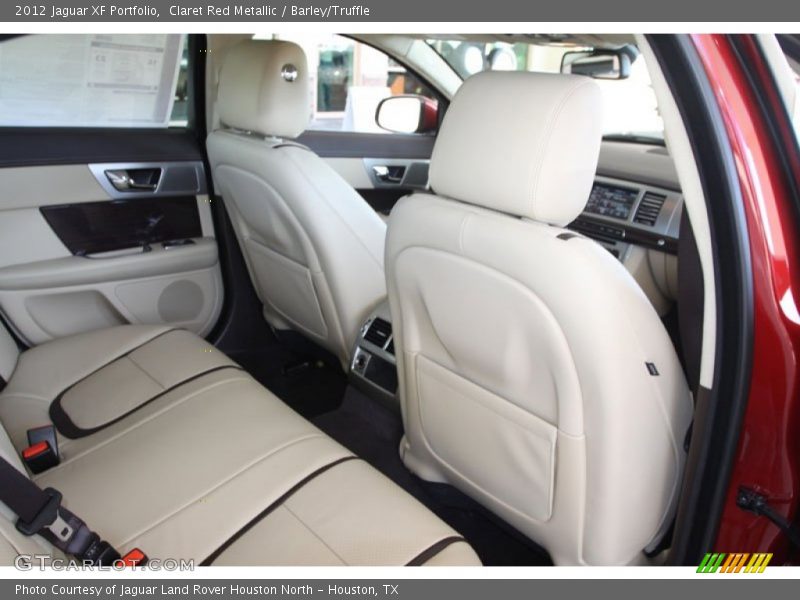  2012 XF Portfolio Barley/Truffle Interior