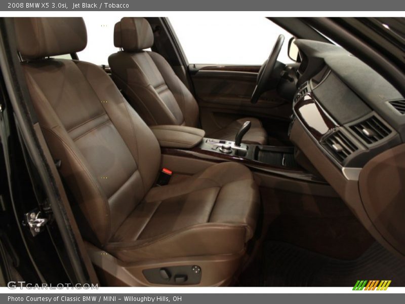 Jet Black / Tobacco 2008 BMW X5 3.0si