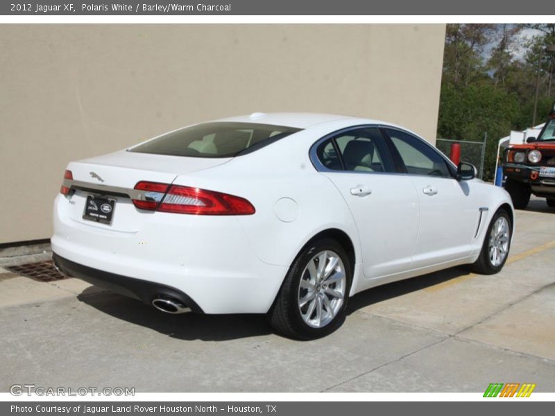 Polaris White / Barley/Warm Charcoal 2012 Jaguar XF