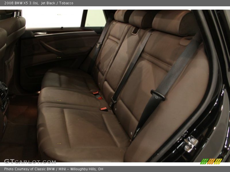 Jet Black / Tobacco 2008 BMW X5 3.0si