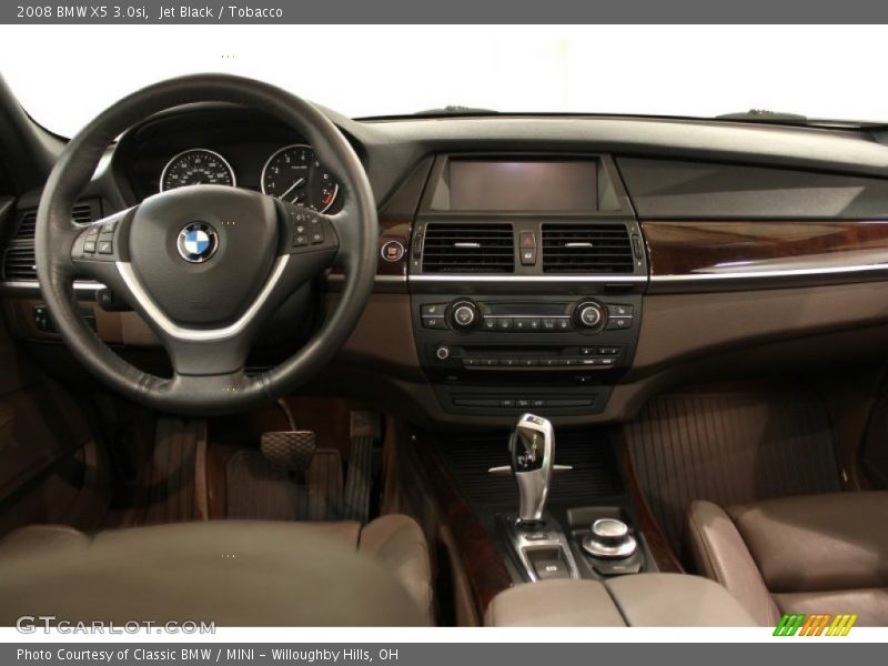 Jet Black / Tobacco 2008 BMW X5 3.0si