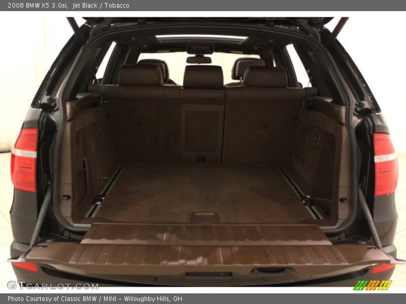 Jet Black / Tobacco 2008 BMW X5 3.0si