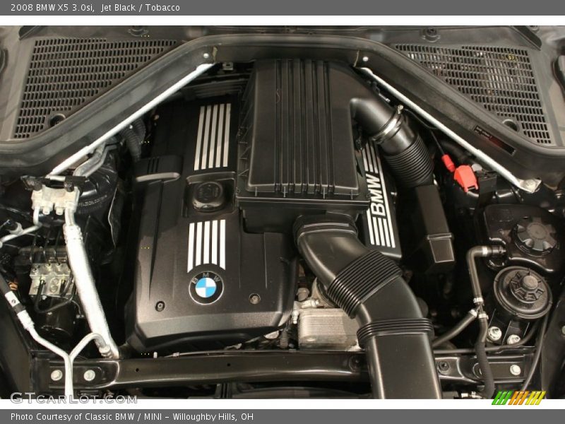 Jet Black / Tobacco 2008 BMW X5 3.0si