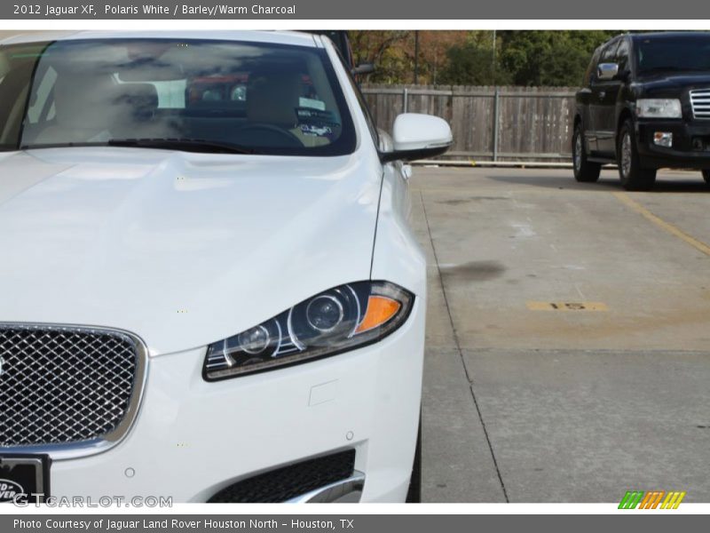 Polaris White / Barley/Warm Charcoal 2012 Jaguar XF