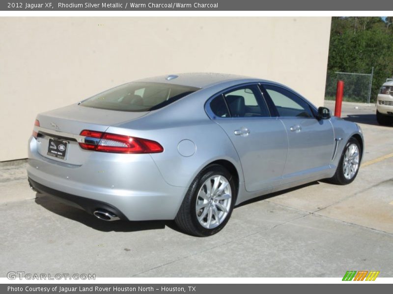 Rhodium Silver Metallic / Warm Charcoal/Warm Charcoal 2012 Jaguar XF