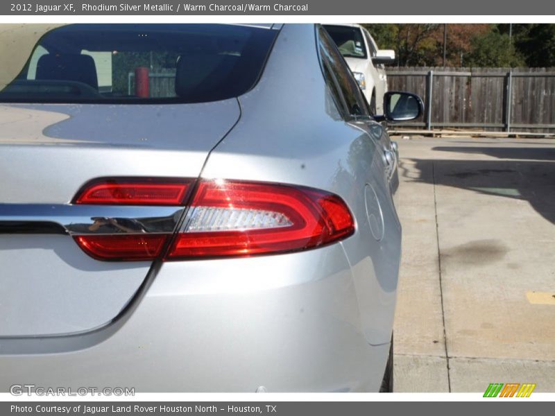 Rhodium Silver Metallic / Warm Charcoal/Warm Charcoal 2012 Jaguar XF