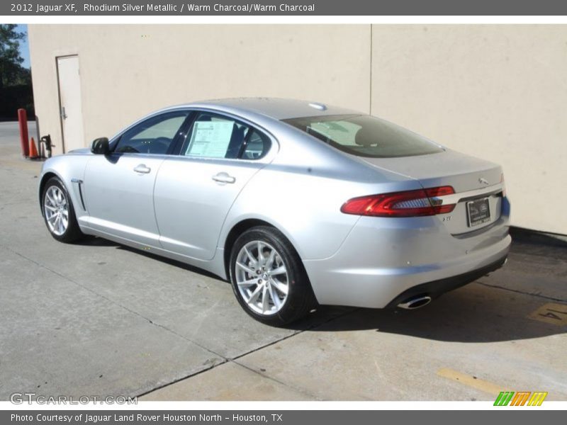 Rhodium Silver Metallic / Warm Charcoal/Warm Charcoal 2012 Jaguar XF