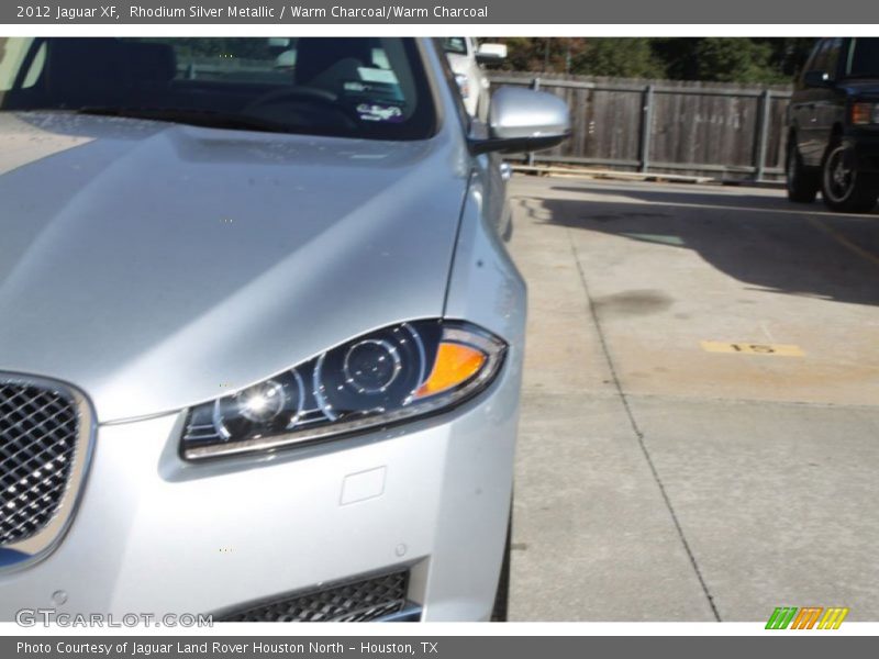 Rhodium Silver Metallic / Warm Charcoal/Warm Charcoal 2012 Jaguar XF