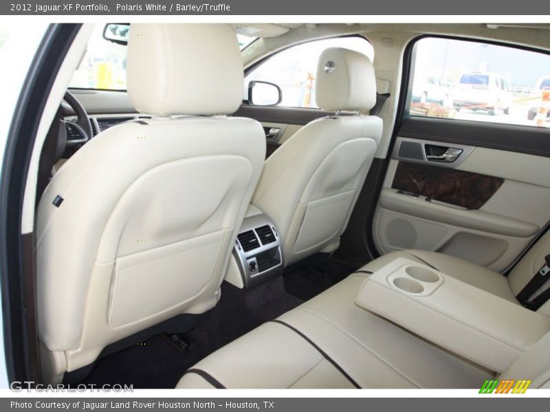  2012 XF Portfolio Barley/Truffle Interior