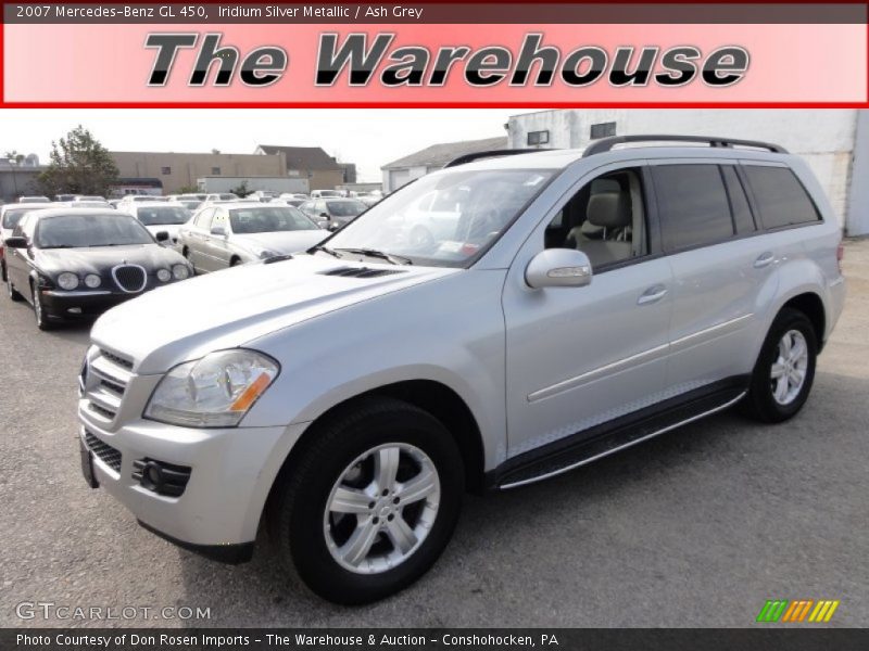 Iridium Silver Metallic / Ash Grey 2007 Mercedes-Benz GL 450