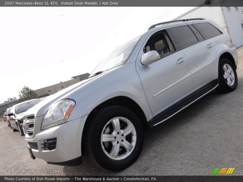 Iridium Silver Metallic / Ash Grey 2007 Mercedes-Benz GL 450