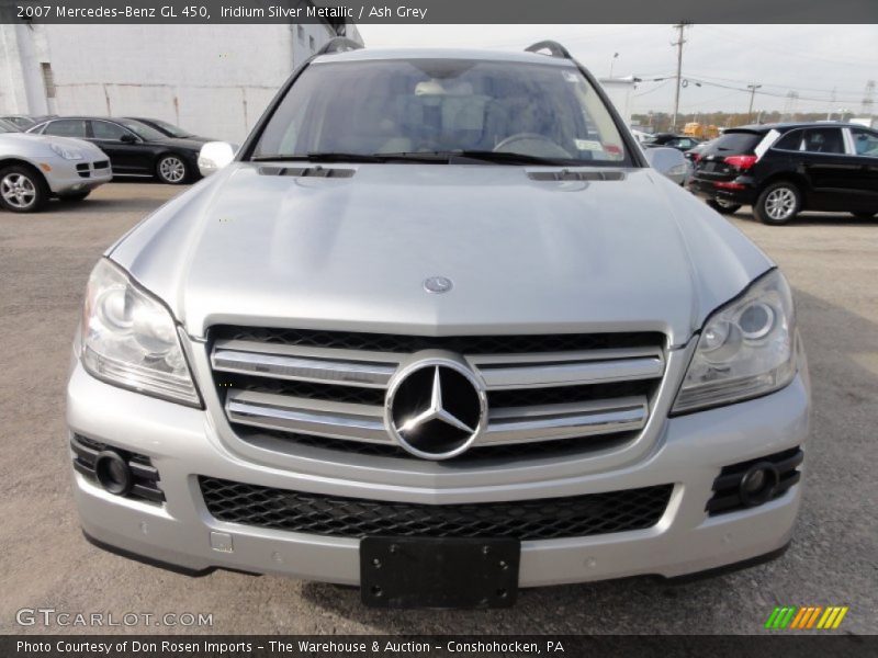 Iridium Silver Metallic / Ash Grey 2007 Mercedes-Benz GL 450