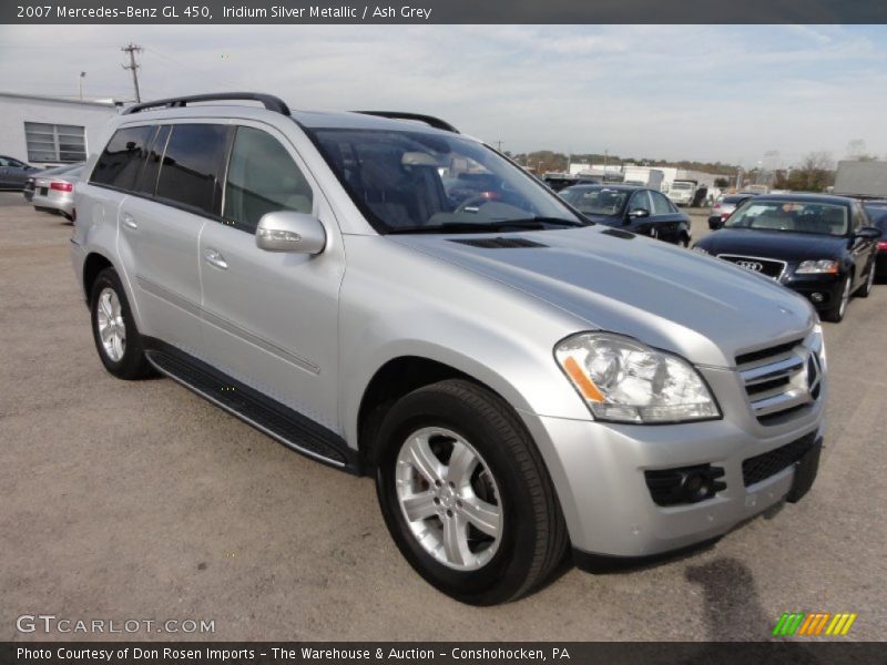Iridium Silver Metallic / Ash Grey 2007 Mercedes-Benz GL 450