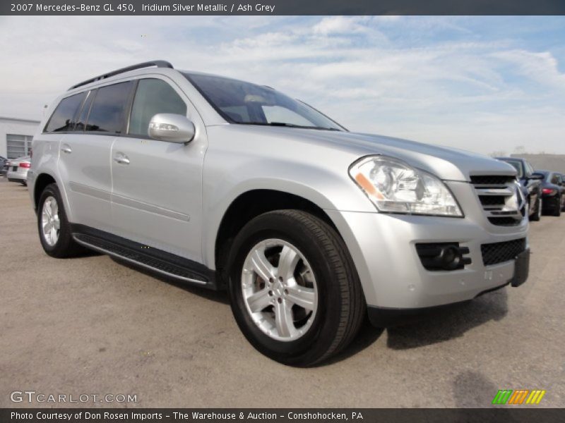 Iridium Silver Metallic / Ash Grey 2007 Mercedes-Benz GL 450