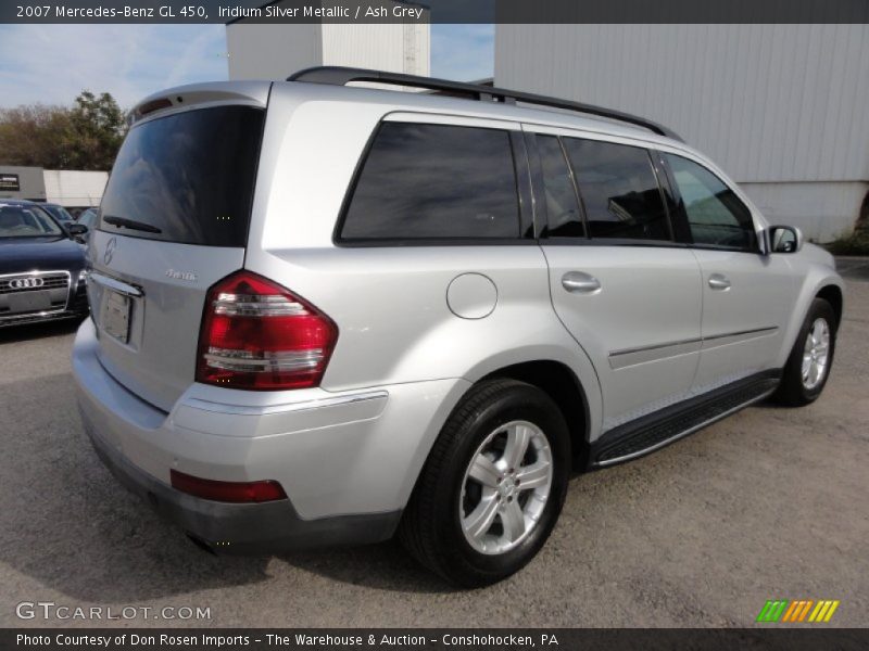 Iridium Silver Metallic / Ash Grey 2007 Mercedes-Benz GL 450