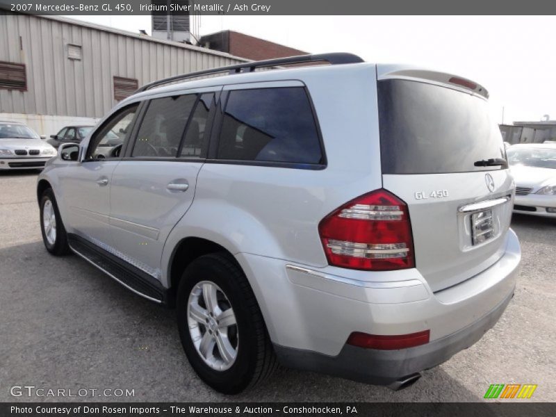 Iridium Silver Metallic / Ash Grey 2007 Mercedes-Benz GL 450