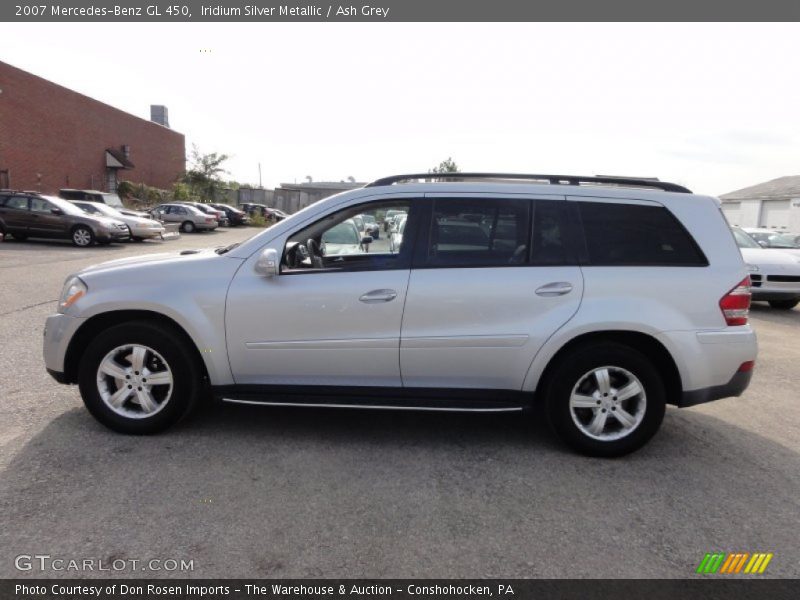 Iridium Silver Metallic / Ash Grey 2007 Mercedes-Benz GL 450