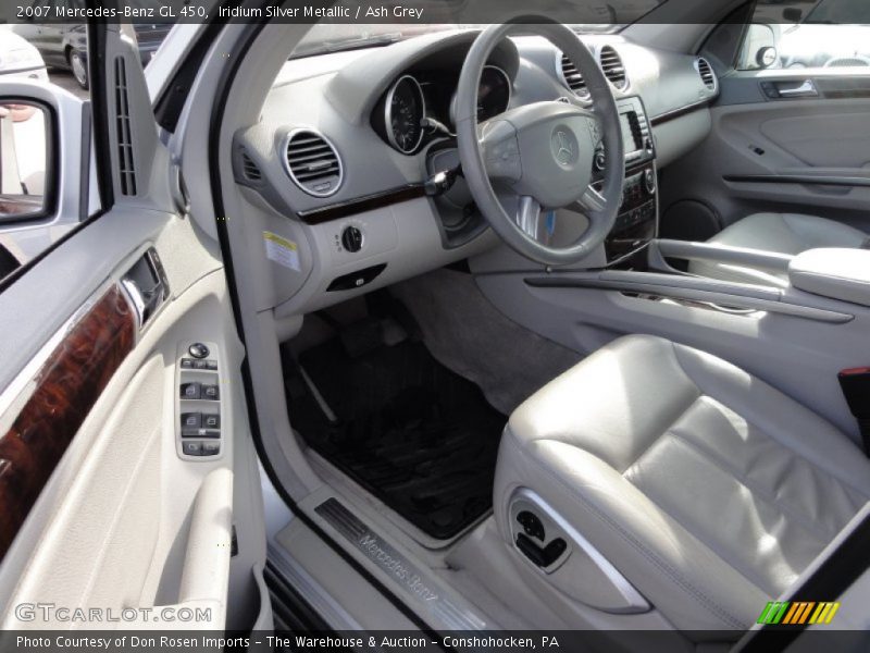 Iridium Silver Metallic / Ash Grey 2007 Mercedes-Benz GL 450